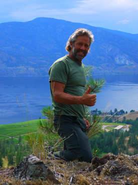 Peter Rasmussen, founder of Peco Log Homes